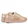 Dam sport/casual skor 6010 puder pärlemor kombinerad