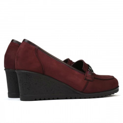 Casual damskor 6011 bufo vinröd