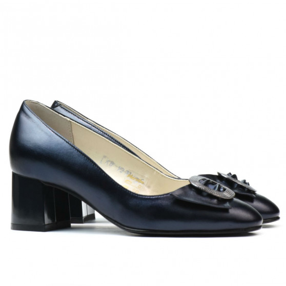 Eleganta damskor 1274 indigo pärlemor