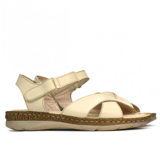 Dam sandaler 5063 beige