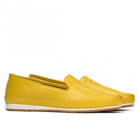 Dam loafers 6013 gul