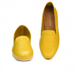 Dam loafers 6013 gul