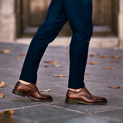 Eleganta herrskor 896 a kaffe