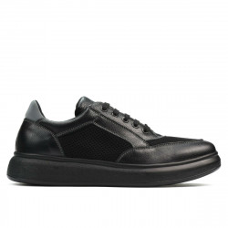 Casual/sport herrskor 906 svart kombinerad