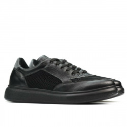 Casual/sport herrskor 906 svart kombinerad