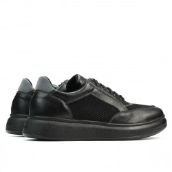Casual/sport herrskor 906 svart kombinerad