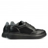 Casual/sport herrskor 906 svart kombinerad