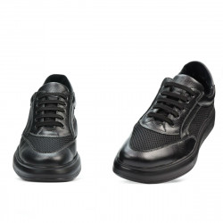 Casual/sport herrskor 906 svart kombinerad