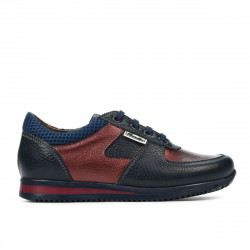 Barnskor 2002 indigo+bordeaux