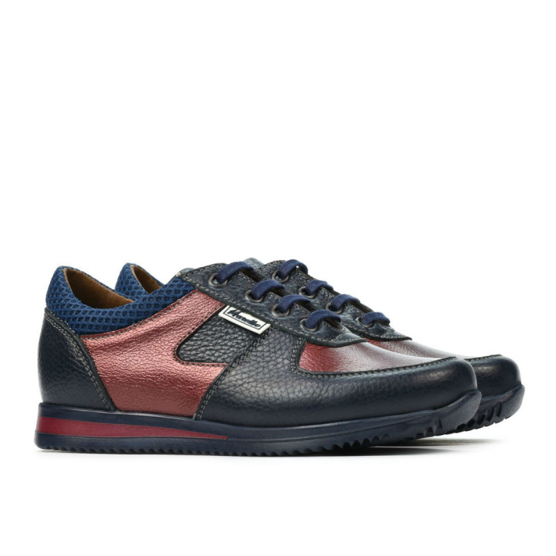 Barnskor 2002 indigo+bordeaux