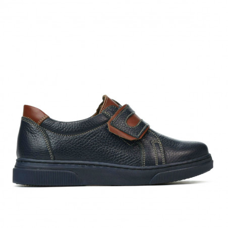 Barnskor 2004 indigo+brun
