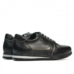 Tonårsskor 377 svart+grå