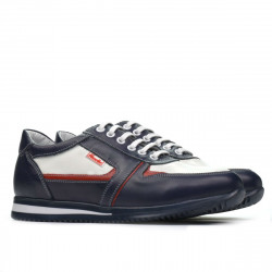 Tonårssportskor 377 indigo+vit