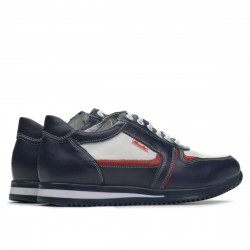 Tonårssportskor 377 indigo+vit