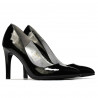 Eleganta damskor 1276 svart lack