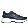 Damskor 6019 indigo pärlemor kombinerad