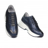 Damskor 6019 indigo pärlemor kombinerad