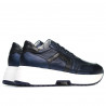 Damskor 6019 indigo pärlemor kombinerad