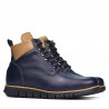 Herrstövlar 4108 indigo+brun