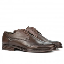 Eleganta herrskor 908 a kaffe