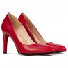 Eleganta damskor 1276 röd