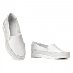 Damloafers 6023 vit