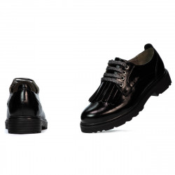 Dam casualskor 6025 svart lack
