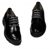 Dam casualskor 6025 svart lack