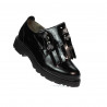 Dam casualskor 6025 svart lack