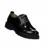 Dam casualskor 6025 svart lack