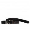 Dam bälte 18m svart+svart python