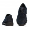 Herrskor casual/elegant 918 indigo velour