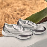 Dam sportskor 6024 silver+vit