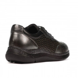 Dam sportskor 6024 silver+svart