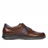 Herrskor casual/sport 919 brun kombinerad