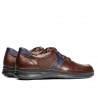 Herrskor casual/sport 919 brun kombinerad