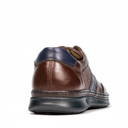 Herrskor casual/sport 919 brun kombinerad