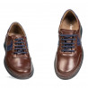 Herrskor casual/sport 919 brun kombinerad