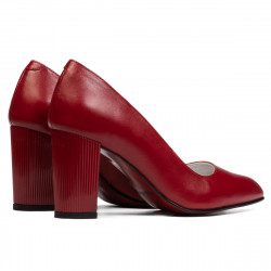 Eleganta damskor 1278 röd