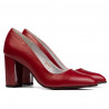 Eleganta damskor 1278 röd