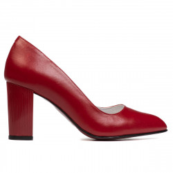 Eleganta damskor 1278 röd