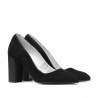 Eleganta damskor 1278 svart antilop