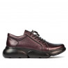 Dam casualskor 6032 pärlemor lila