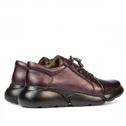 Dam casualskor 6032 pärlemor lila