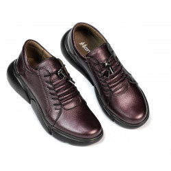 Dam casualskor 6032 pärlemor lila