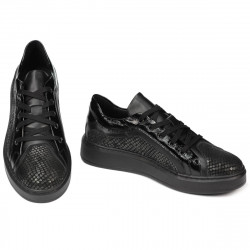 Svarta kombinerade casual/sportskor 6035