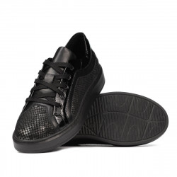 Svarta kombinerade casual/sportskor 6035