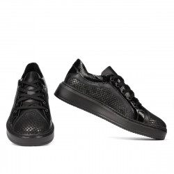Svarta kombinerade casual/sportskor 6035
