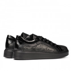 Svarta kombinerade casual/sportskor 6035