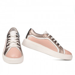 Casual/sportskor 6035 rosa kombination